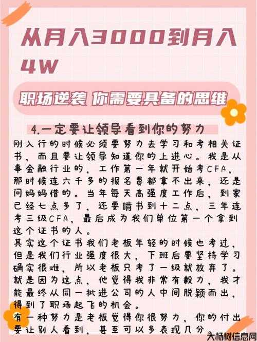 职场逆袭攻略全揭秘 第2张 职场逆袭攻略全揭秘 第2张