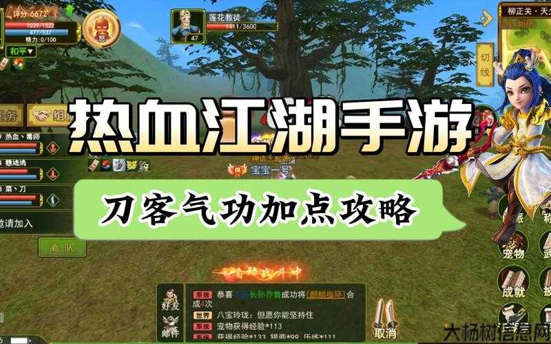 江湖刀客修炼何武功？ 第1张