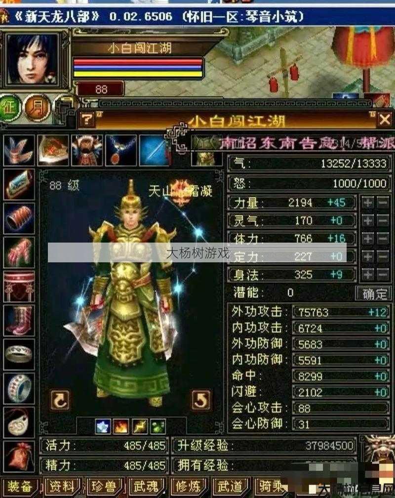 天龙私服小白体会:天龙八部有多少个职业 第2张