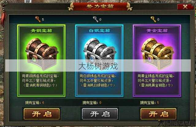 “完美国际：揭秘宝箱开启技巧与策略” 第2张