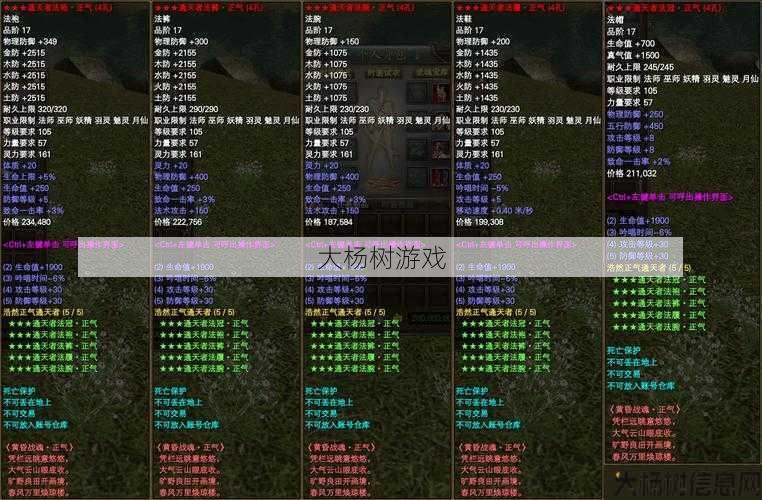 “完美国际：装备攻略与心得分享” 第1张