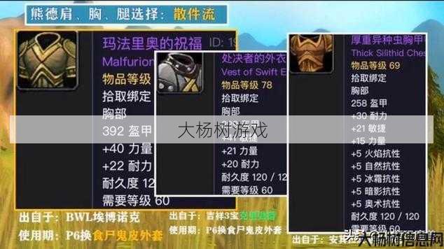魔兽世界熊德装备攻略,熊德装备获取指南! 第2张