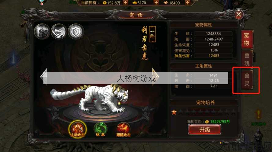 传奇单职业宠物攻击,宠物攻略：巨大威力震撼传奇职业 第2张