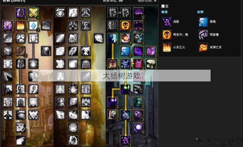 魔兽世界暗牧天赋加点攻略,提高你的暗牧技能！! 第2张