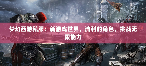 梦幻西游私服：新游戏世界，流利的角色，挑战无限能力 第1张