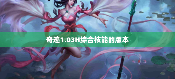 奇迹1.03H综合技能的版本 第3张