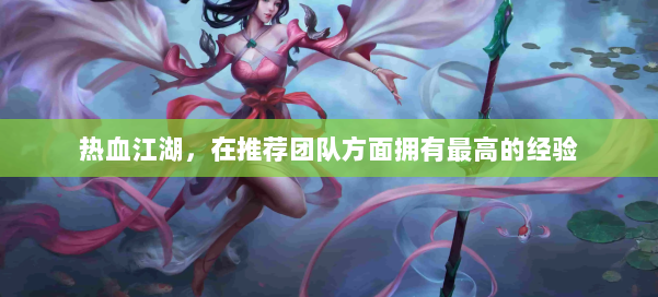 热血江湖，在推荐团队方面拥有最高的经验 第1张