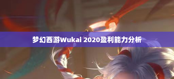梦幻西游Wukai 2020盈利能力分析 第1张 梦幻西游Wukai 2020盈利能力分析 第1张