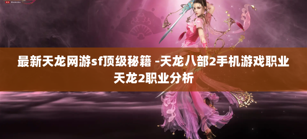 最新天龙网游sf顶级秘籍 -天龙八部2手机游戏职业天龙2职业分析 第2张