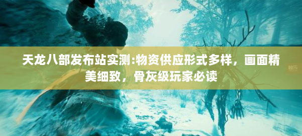 天龙八部发布站实测:物资供应形式多样，画面精美细致，骨灰级玩家必读