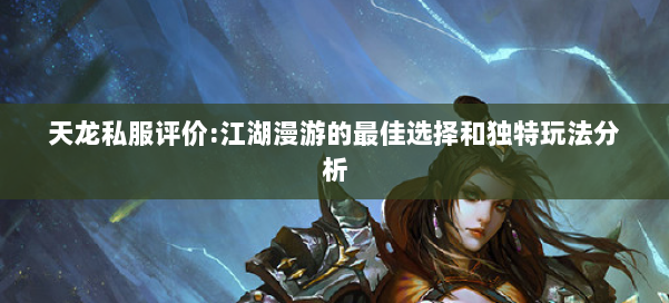 天龙私服评价:江湖漫游的最佳选择和独特玩法分析 第1张