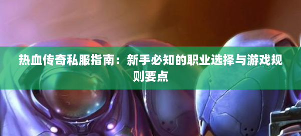 热血传奇私服指南：新手必知的职业选择与游戏规则要点 第1张