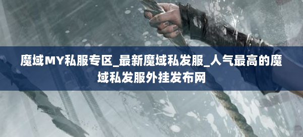 魔域MY私服专区_最新魔域私发服_人气最高的魔域私发服外挂发布网 第2张