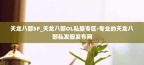 天龙八部SF_天龙八部OL私服专区-专业的天龙八部私发服发布网