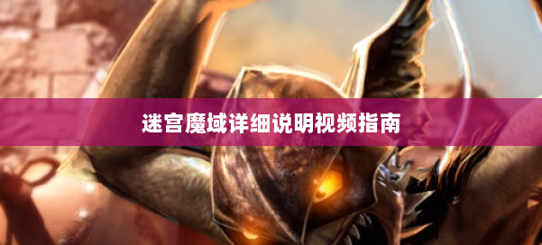 迷宫魔域详细说明视频指南 第1张