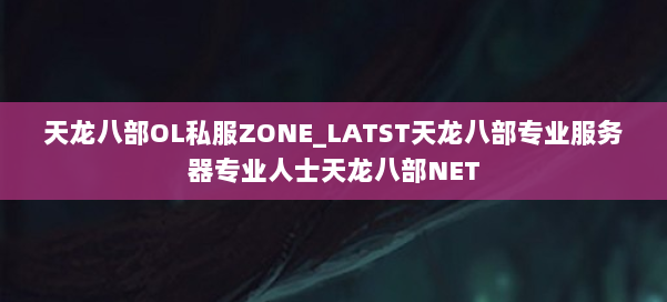 天龙八部OL私服ZONE_LATST天龙八部专业服务器专业人士天龙八部NET 第3张