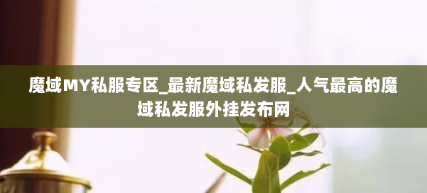 魔域MY私服专区_最新魔域私发服_人气最高的魔域私发服外挂发布网 第1张