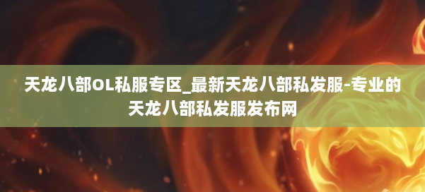 天龙八部OL私服专区_最新天龙八部私发服-专业的天龙八部私发服发布网 第3张