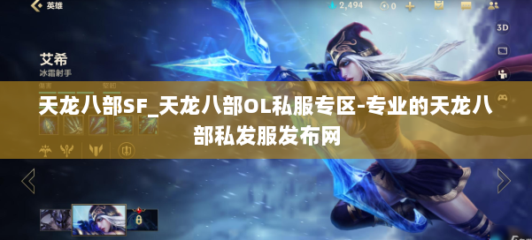 天龙八部SF_天龙八部OL私服专区-专业的天龙八部私发服发布网 第1张