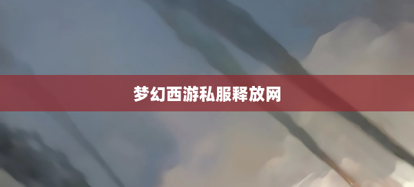 梦幻西游私服释放网 第3张 梦幻西游私服释放网 第3张
