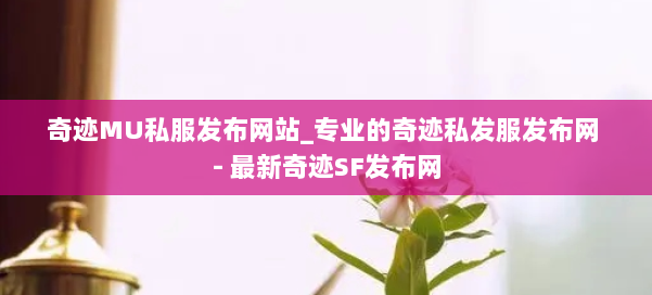 奇迹MU私服发布网站_专业的奇迹私发服发布网 - 最新奇迹SF发布网 第3张 奇迹MU私服发布网站_专业的奇迹私发服发布网 - 最新奇迹SF发布网 第3张