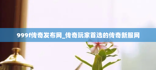 999f传奇发布网_传奇玩家首选的传奇新服网