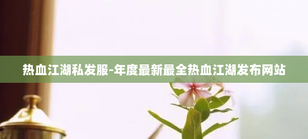 热血江湖私发服-年度最新最全热血江湖发布网站 第1张