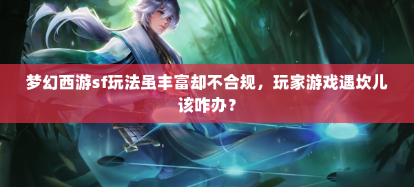 梦幻西游sf玩法虽丰富却不合规,玩家游戏遇坎儿该咋办? 第1张 梦幻西游sf玩法虽丰富却不合规,玩家游戏遇坎儿该咋办? 第1张