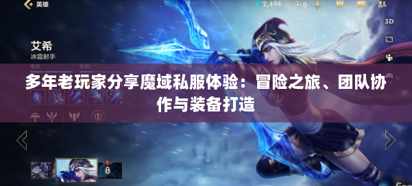 多年老玩家分享魔域私服体验：冒险之旅、团队协作与装备打造 第1张