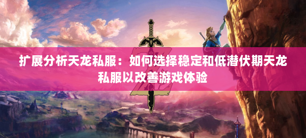 扩展分析天龙私服：如何选择稳定和低潜伏期天龙私服以改善游戏体验