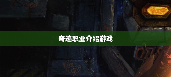 奇迹职业介绍游戏 第2张