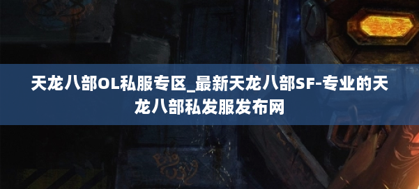 天龙八部OL私服专区_最新天龙八部SF-专业的天龙八部私发服发布网 第2张