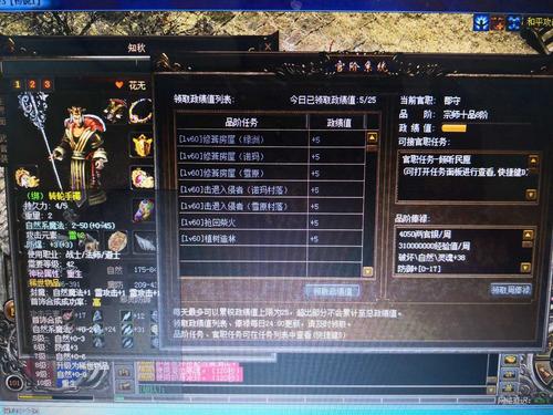 传奇法师招宝宝等级列表