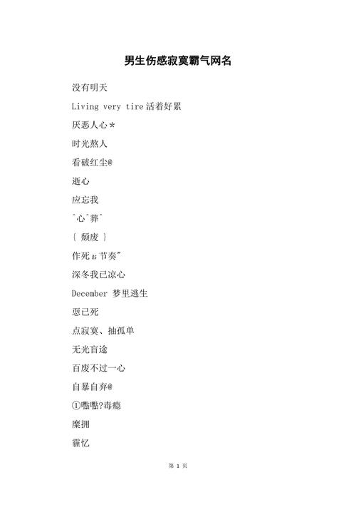 霸气有杀气名字大全男网名 第2张