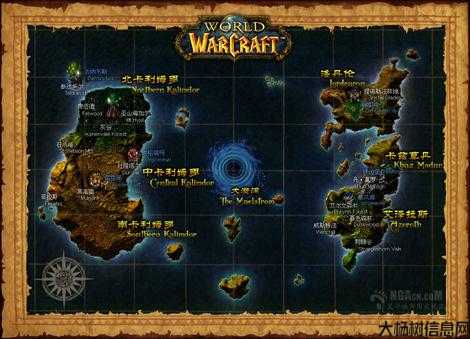 《魔兽世界》地图名称是什么？ 第2张