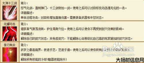 学习天龙八部中的武当技能要点 第2张