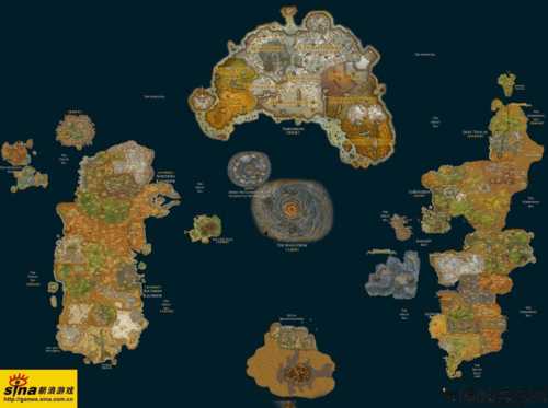 《魔兽世界》游戏地图新名，耳目一新的双名！