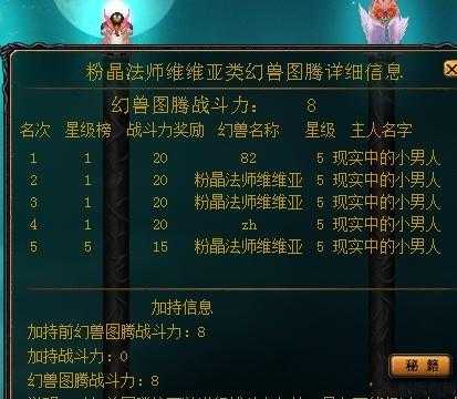 9星职业加点图表，魔域攻略速查 第2张