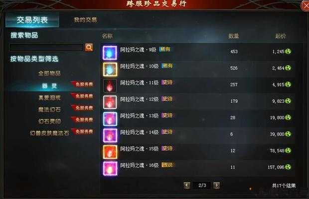 魔域阿拉玛之魂合成攻略详解 第2张