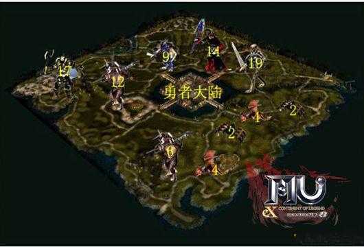 奇迹MU最强精英怪出没区域 第1张