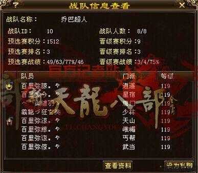 新天龙八部职业战队,重塑新天龙战斗团队实力 第2张