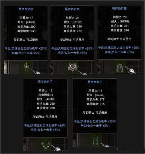 梦幻骑士技能全面解析