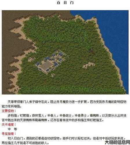 传奇职业地图攻略图,职业地图攻略图大全 第2张