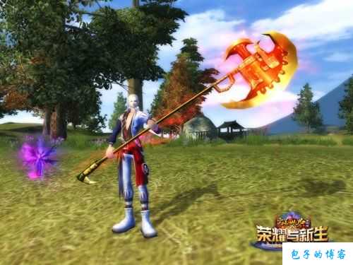 探寻完美国际网游SF中最令人心动的长斧武器 第1张