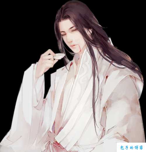 儒雅有仙气的古典男子风采图片