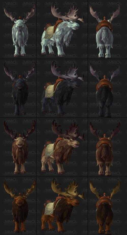 魔兽世界十二职业坐骑原画,魔兽世界职业坐骑设计大揭秘! 第1张