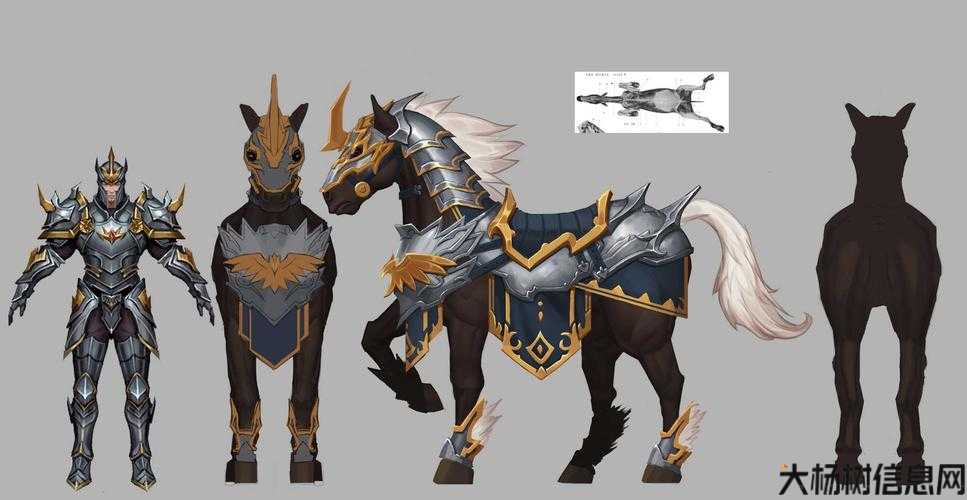 魔兽世界十二职业坐骑原画,魔兽世界职业坐骑设计大揭秘! 第2张