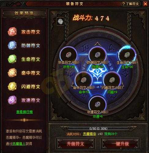 探寻完美国际网游SF吧东陆8级符文的奥秘 第2张