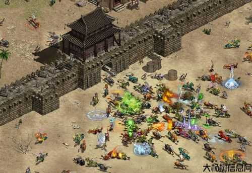 探索传世世界23区沙城：冒险与荣耀的旅程 第2张