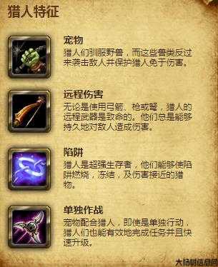 魔兽世界游戏sf全程干货:魔兽世界猎人职业标志,猎人职业标志详解及应用! 第1张